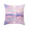 Pink Sky Cloud Peach Leather Velvet Pillowcase Sofa Office Pillow Cushion Cover