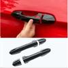For 2015-2020 Ford Mustang Glossy Black Outer Door Handle Cover Car Trim 4pcs