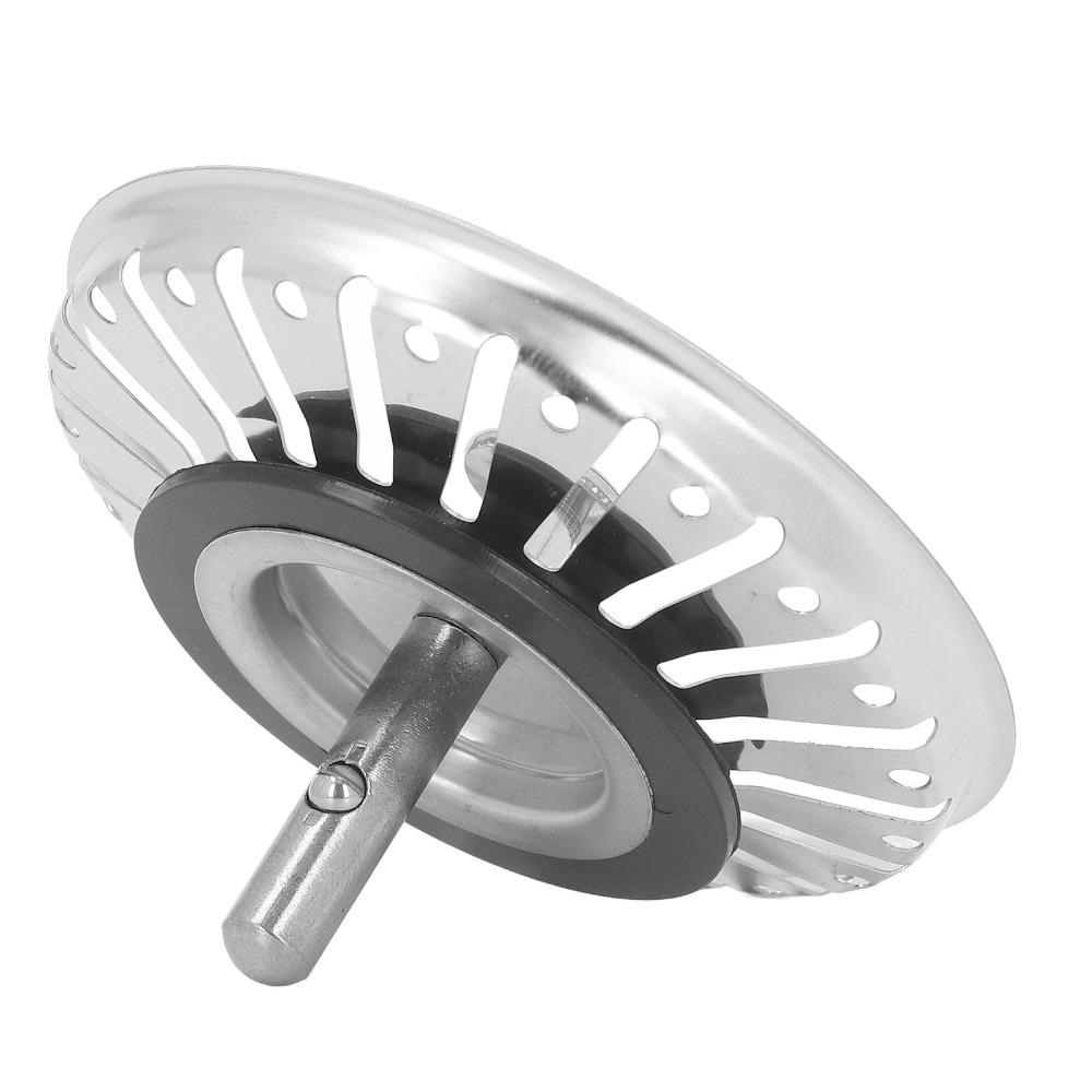 Thickening Design Sink Strainer Basket Rubber Stopper Sink Stopper Drain Basket  Kitchen Sink