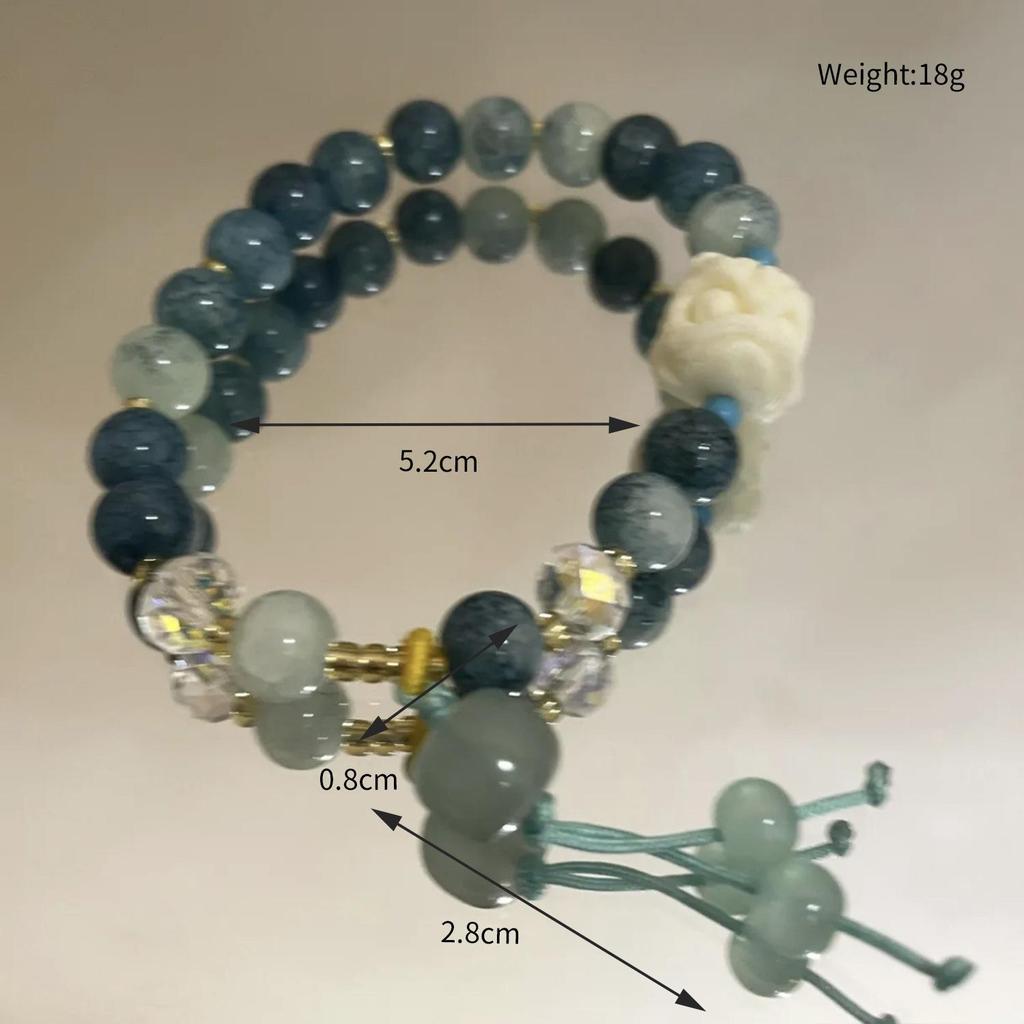 2023 Cute Black & White Couple Bracelets: Cheese, Black Sesame, Black Cat Design