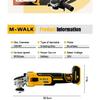 M-WALK 125 мм Бесщеточная Электрическая Угловая Шлифмашина Полировальная Режущая Машина Беспроводная Угловая Шлифмашина Инструменты Для Аккумулятора DeWalt 20 В Штырь