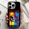 Band G-Guns-S N R-Roses  Phone Case For iPhone17,16,15,14,13,12,11 Plus,Pro Max Candy Silver Plated Inside Cover