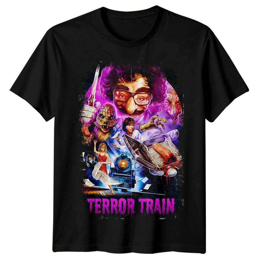 Terror Train (1980) Movie Poster Inspired T-Shirt Retro 80s Tee Unisex