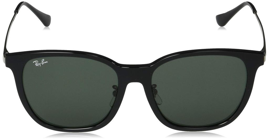 Солнцезащитные очки 0RB4333D ЧЕРНЫЕ Размер 55 Азиатская посадка Ray-Ban (черный), Япония, (БЕСПЛАТНЫЙ размер), 629271,