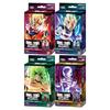 Bandai Dragon Ball Super Card Game Fusion World Start Deck 4 Types Set (1 each) Son Goku FS01 Vegeta FS02 Broly FS03 Frieza FS04