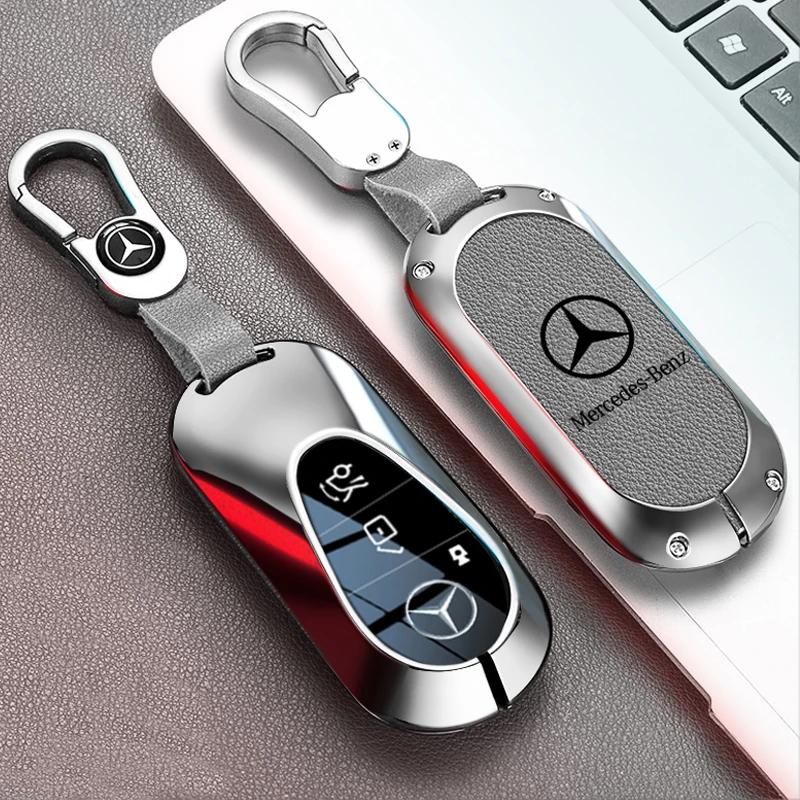 SUG2 Чехол-оболочка для корпуса автомобильного ключа для Mercedes Benz C E S Класса GLC W206 W223 W214 E300 C260 C300 S450 S500 S400 Аксессуары для брелока