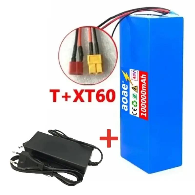 Оригинальный 48 В 13S5P 100 Ач литиевый аккумулятор для электромобиля 13S5P подходит для электроскутера, горного велосипеда 250-1000 Вт