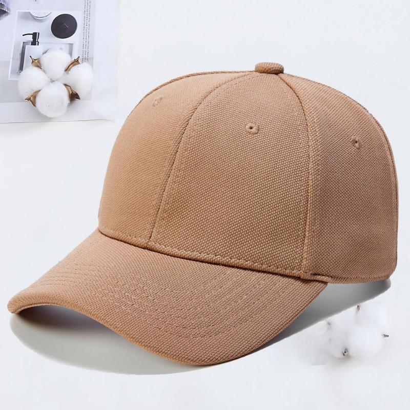 High Quality Pineapple Cloth Baseball Cap Autumn and Winter Visor Cap Cap Embroidery Men