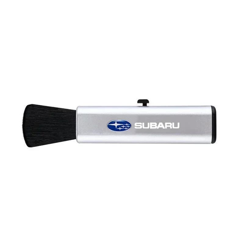 Car Air Outlet Cleaning Brush Retractable Dust Removal Tools for Subaru XV FORESTER IMPREZA LEGACY STI Crosstrek LEVORG ASCENT siu2