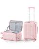 Aluminum Frame Carry Top Ultra 360 Degree Double Aluminum Pure PC Single Side Top Carry Large TSA Business Trip 20 3 Nights 4 [MGB] Suitcase,