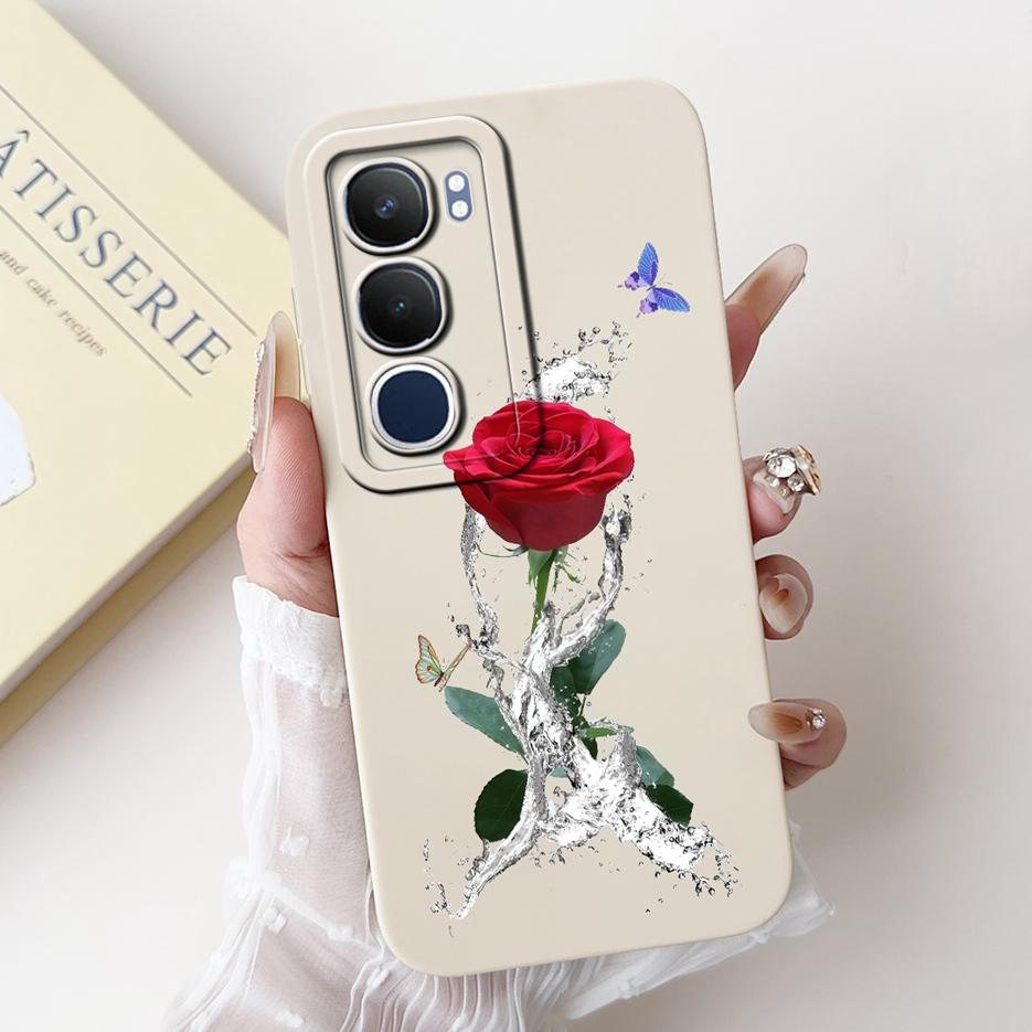 Чехол для Vivo Y19s V2419 Новый Уникальный Конфетный Расписной Чехол 6.68'' Ударопрочный Чехол для Телефона Для Vivo Y19s Y 19 s VivoY19s 4G Мягкий Чехол