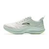 New Slip-Resistant Breathable Lightweight Height Increasing Low-Top Casual Running Shoes Women's White Green 922525519-3