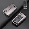 Fashion TPU Car Flip Remote Key Case Cover Holder Shell Fob For VW Volkswagen Golf 7 MK7 Tiguan MK2 Auto Keychain Accessories