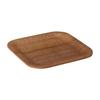 Поднос 320x320 мм Ивовый деревянный поднос 45156 Нескользящий