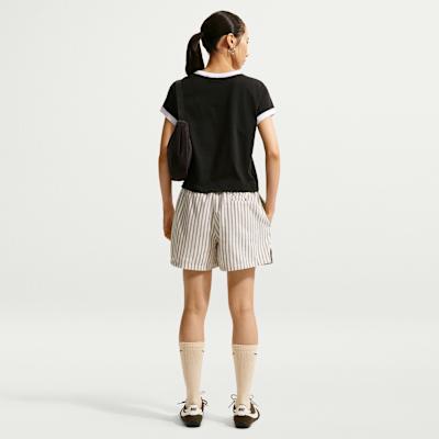 Women's Shorts Nike Sportswear Chill Poplin Casual Shorts Women's