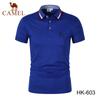 Camel 2024 Embroidery Summer Polo Shirt Men High Quality Men's Short Sleeve Breathable Top Business Casual Polo-shirt for Men