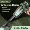 Digital Display Car Vacuum Cleaner Wireless Large Power Portable Vacuum Cleaner Handheld Strong Suction Dual Use Cleaner