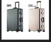 Retro Aluminum Frame Spinner Suitcase - Available In 20/24/26/29 Inches