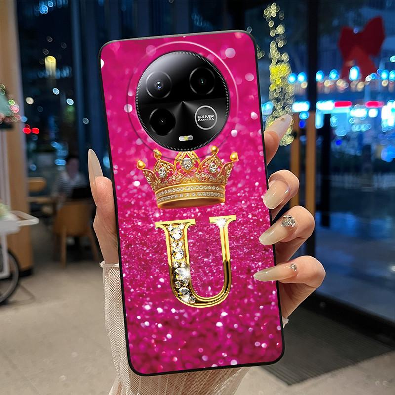 Черный чехол для BLU Bold K50, мягкий силиконовый, ударопрочный, защитный корпус для BLU Bold K50, новая роскошная задняя крышка с буквой-короной