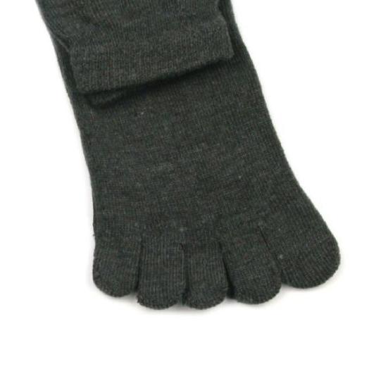 5 пар носков с пальцами, удобные хлопковые зимние теплые носки до щиколотки для мужчин