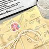 500 шт./рулон Пасхальные наклейки-запечатки Милые кролики Пасхальное яйцо Мультяшный рулон Наклейка DIY Багаж Телефон Гитара Скрапбукинг Вечеринка Подарки