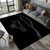 3D Racing Car Rug Large Motorcycle Carpet Non-slip Floor Mat for Home Living Room Bedroom Doormat Decor Kid Play Area Rug Carpet
