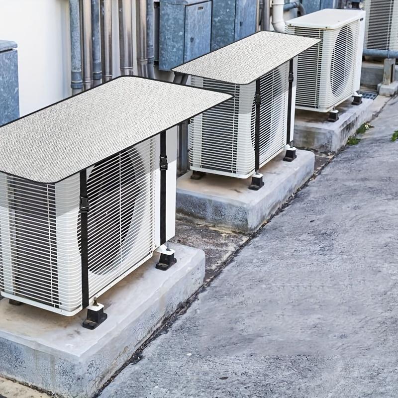 Universal Air Conditioner Outdoor Unit Cover Bubble Composite Aluminum Foil Flame Retardant Waterproof Sun Protection Shade