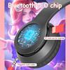 Wireless Bluetooth Headphones Cute Cat Ear Audio Stereo Sports Gaming Headset With Mic LED Lights Girl Earphone P47M