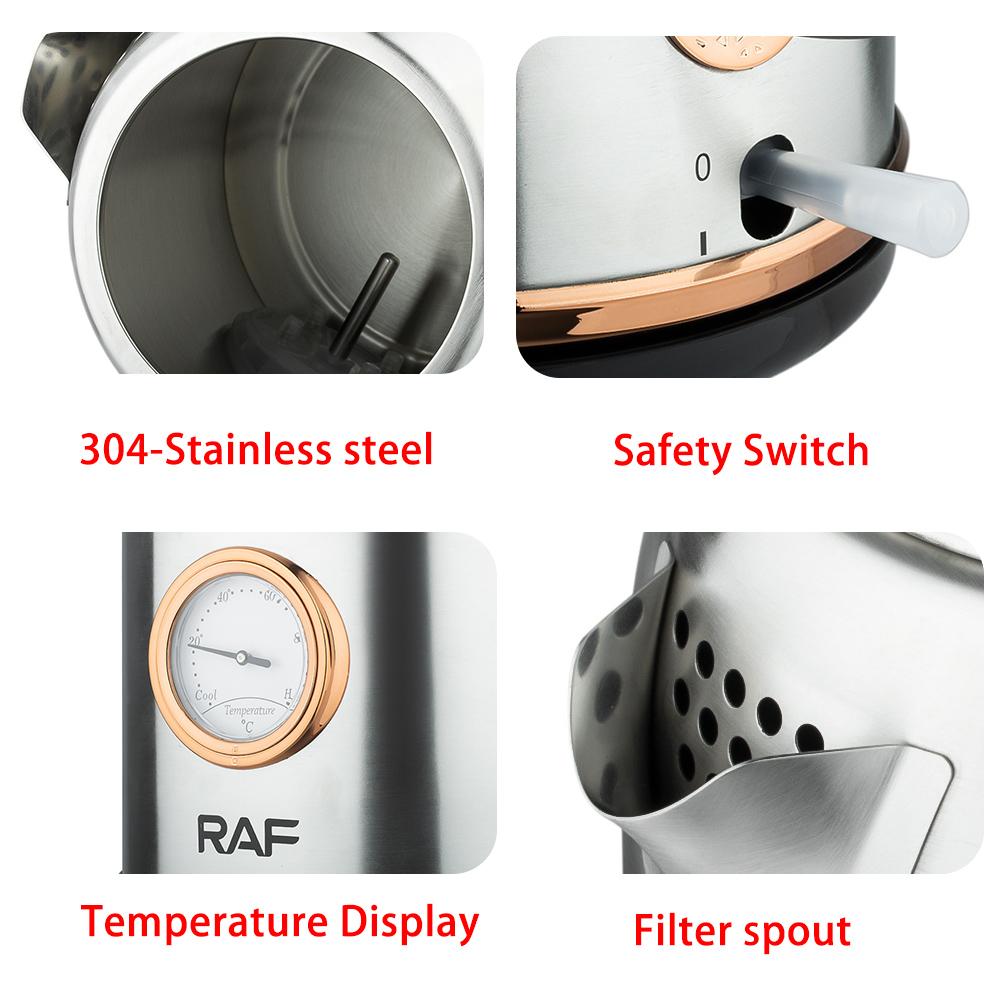 Чайник Нержавеющая сталь Кухонная техника Умный чайник Самовар Чай Кофе Термопот С дисплеем температуры 2 л Электрический