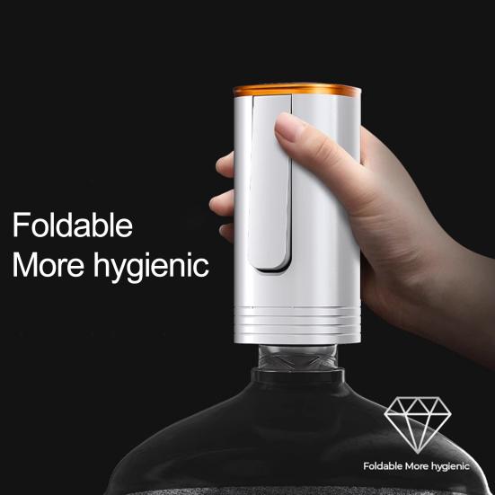 Насос для бутылки с водой, малошумный перезаряжаемый компактный размер, электрический автоматический питьевой мини-кувшин для воды, диспенсер для офиса