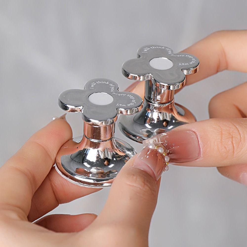 Цветок Формы Туалетная Кнопка Нажатия Универсальный Шкаф Ящик Новая Мебель Ручки