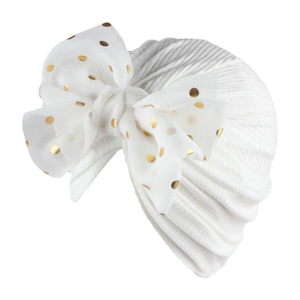 Kids Hair Accessories Headwear Baby Turban Hat Bowknot Beanies Infant Hospital Hat Head Wrap