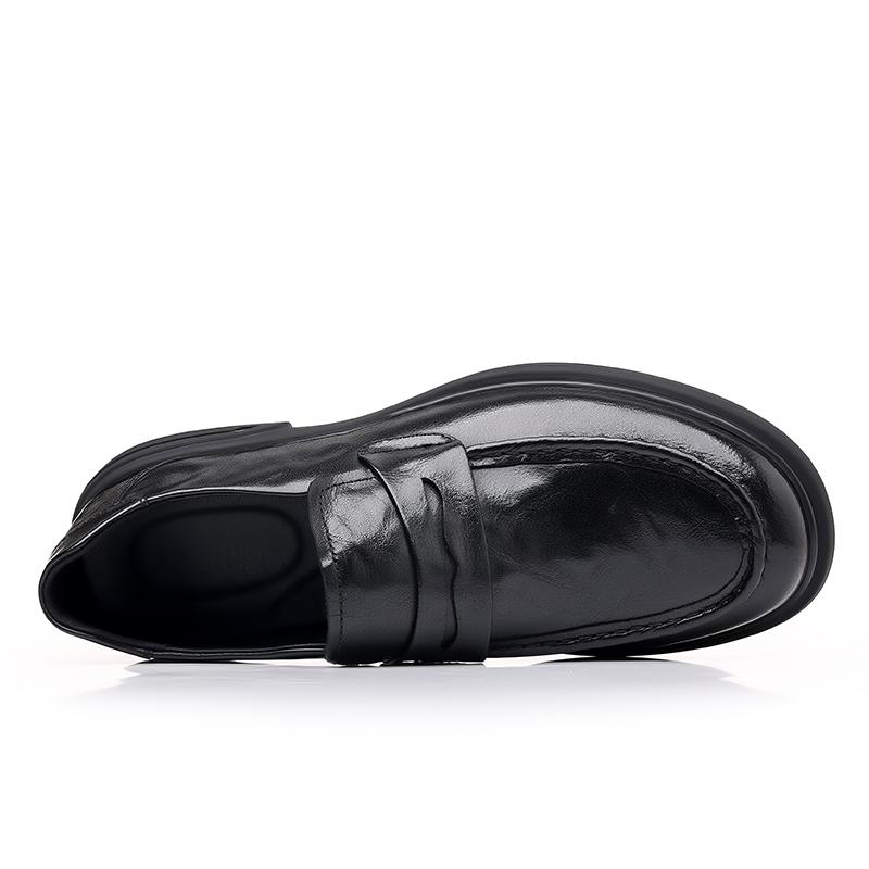 Fashion Leather Shoes For Man Genuine Leather Casual Shoes Fashion Business Oxford Shoes High Quality Designer Work Shoes