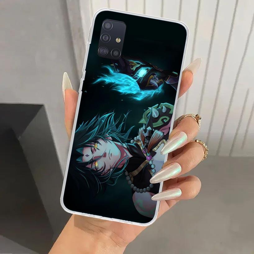 Чехол для телефона Xiao Genshin Impact для Samsung Galaxy A52 A32 A22 A12 A02S A50S A30S A10S Note 20 Ultra 10 Plus S10 A31 A20 A71 A72