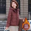 Winter Down Cotton-padded Clothes, New Cotton-padded Clothes, Middle-aged Women's Warm Autumn and Winter Small Cotton-padded Jackets