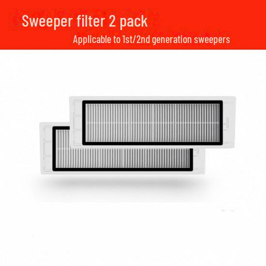 Compatible Accessories for Xiaomi Mijia Sweeping Robot: Dust Box, Filter, Main Brush, Side Brush, Virtual Wall, Main Brush Cover