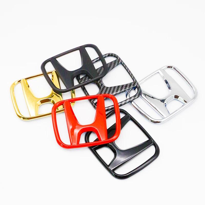 1Pc ABS Auto Front Grille Trunk Emblem Logo For Honda Civic Accord Jazz CRV BRV HRV Insight Pilot Passport TYPE-R Accessories AS9