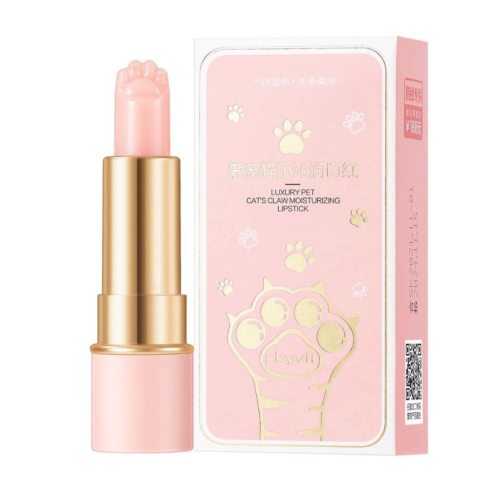 1+1 увлажняющая и обесцвечивающая губная помада Ballroom Cat Paw Reversal Magic увлажняющий бальзам для губ H112, 3,5 г, 1 шт.