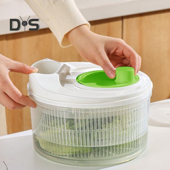 Центрифуга для сушки овощей и фруктов, сушилка для овощей большой емкости, ручная центрифуга для сушки овощей и фруктов, корзина для мытья зелени и ягод