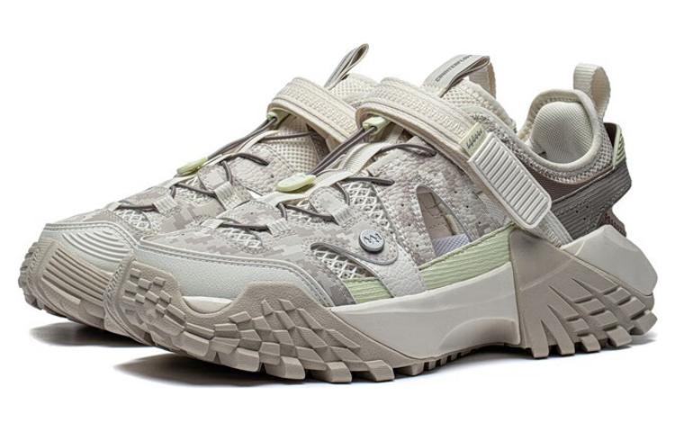 Li Ning CF Linian V2 Нескользящие износостойкие низкие спортивно-повседневные кроссовки мужские Лунный серый AGLT079-1