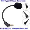 1 шт. Игровые гарнитуры Наушники Для Kingston Hyperx Cloud 2 Ii X Core Pro Silver Cloudx Замена Игровой Микрофон 3,5 мм Микрофон