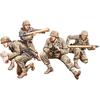 Miniart 1/35 Scale German Elite Riflemen (4-Piece Set) Plastic Model Kit MA35467