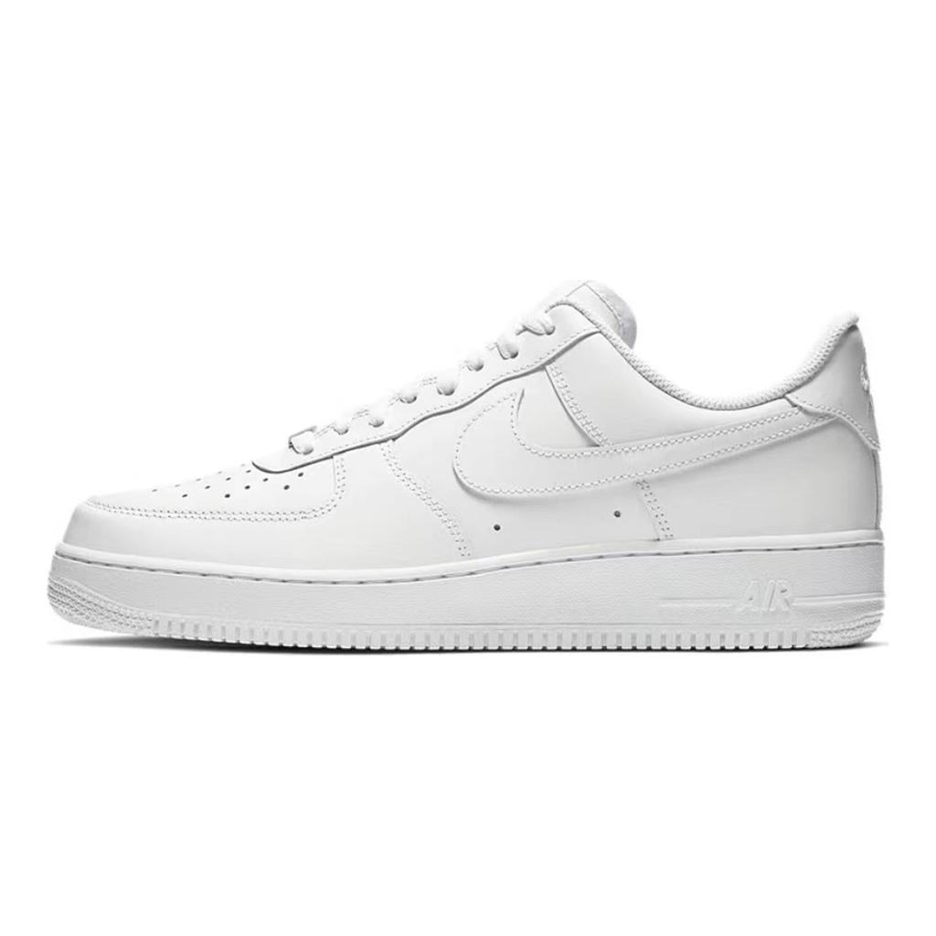 Nike Air Force 1 07 Air Force 1 T10 Низкие Скейтбордические Кроссовки Мужские Белый Серый CW2288-111(TeamR-T10S-BOX)