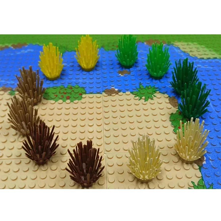 НОВЫЕ Растения Сосна Ель Альпинарий Строительные Блоки Городской Уличный Пейзаж Садовый Ландшафт Кирпич Совместимый 3778 32607 2435 6064 2417