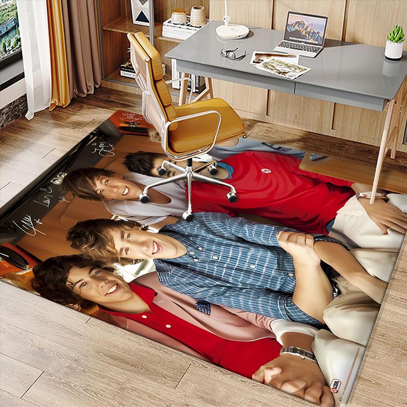 One Direction Where We Are Now Printed Absorbent Washable Carpet, Non-Slip Bathroom Mats, Kitchen Rugs, Yoga Mat,Living Room Entrance, Camping Picnic