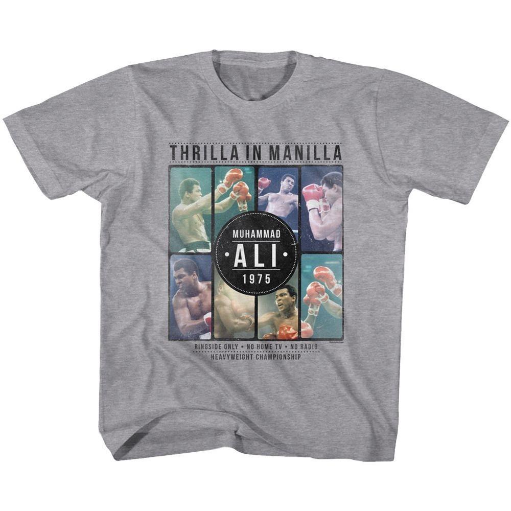 Kids Muhammad Ali Collage Icon Shirt