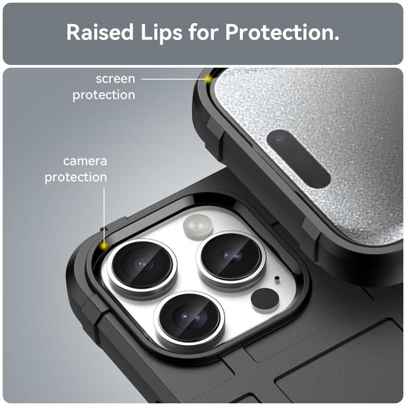For iPhone 16 Pro Case For iPhone 16 Plus 16 Pro Max Cover Shockproof Rugged Shield TPU Protective Phone Cover For iPhone 16 Pro