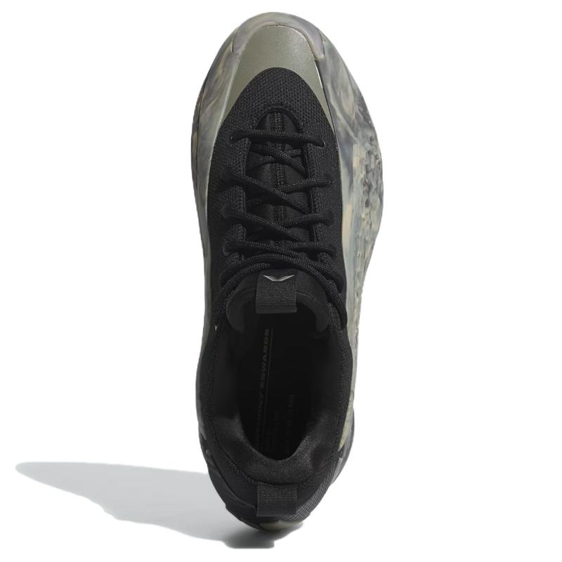 adidas АЕ. 1 Низкие кроссовки для баскетбола 'MX Grey' с поддержкой, мужские Ascend, черные камуфляжные кроссовки JI4066