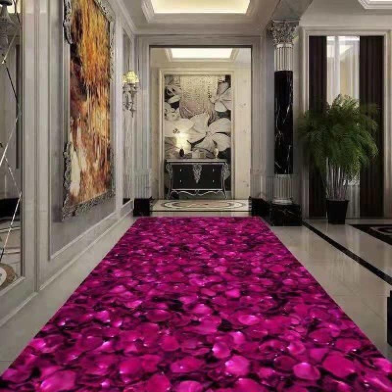 3D Pattern Sunflower Print Carpet, Living Room Bedroom Home Decoration Carpet Bathroom Balcony Non-slip Doormat Birthday Present