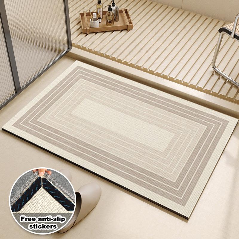 Суперабсорбирующий кухонный коврик для пола, кухонный коврик, мягкие моющиеся ковры, противоскользящий коврик для входа в ванную комнату, ковры для домашнего декора, 1 шт.
